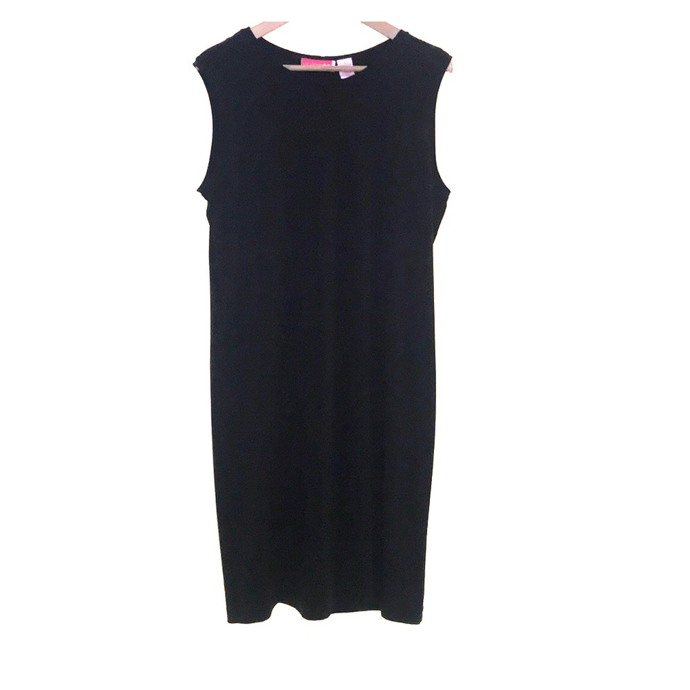 Black maternity dress